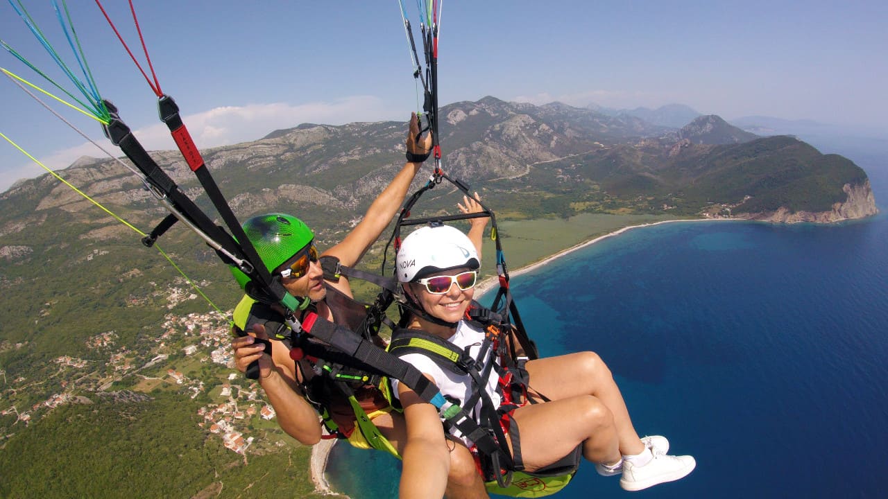 G0026975_petrovac_buljarica Параплан Черногория - Добро пожаловать на полеты!